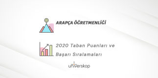 Arapça Öğretmenliği Taban Puanları ve Sıralamaları