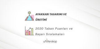 Ayakkabı Tasarımı ve Üretimi Taban Puanları ve Sıralamaları