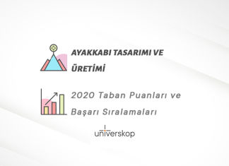 Ayakkabı Tasarımı ve Üretimi Taban Puanları ve Sıralamaları