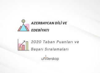 Azerbaycan Dili ve Edebiyatı Taban Puanları ve Sıralamaları