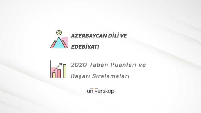 Azerbaycan Dili ve Edebiyatı Taban Puanları ve Sıralamaları