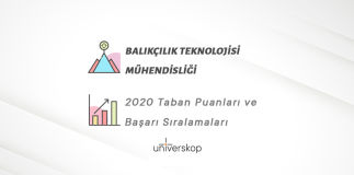 Balıkçılık Teknolojisi Mühendisliği Taban Puanları ve Sıralamaları