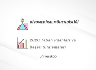 Biyomedikal Mühendisliği Taban Puanları ve Sıralamaları