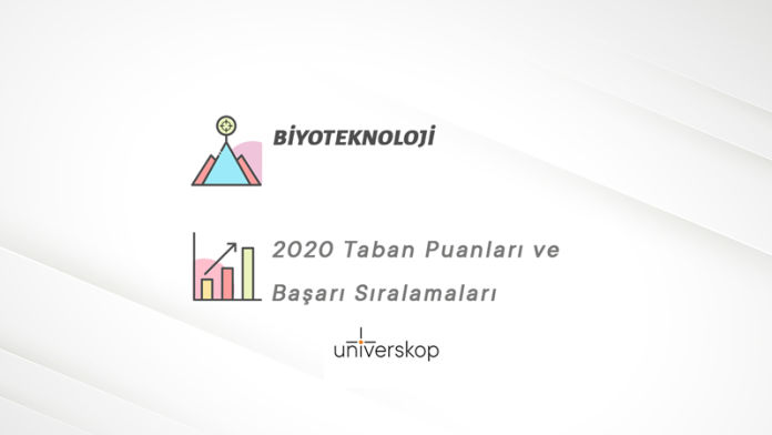 Biyoteknoloji Taban Puanları ve Sıralamaları