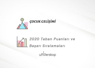 Çocuk Gelişimi Taban Puanları ve Sıralamaları