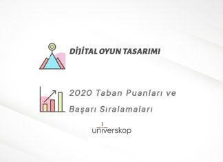 Dijital Oyun Tasarımı Taban Puanları ve Sıralamaları