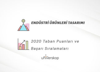 Endüstri Ürünleri Tasarımı Taban Puanları ve Sıralamaları