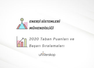 Enerji Sistemleri Mühendisliği Taban Puanları ve Sıralamaları