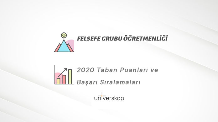 Felsefe Grubu Öğretmenliği Taban Puanları ve Sıralamaları