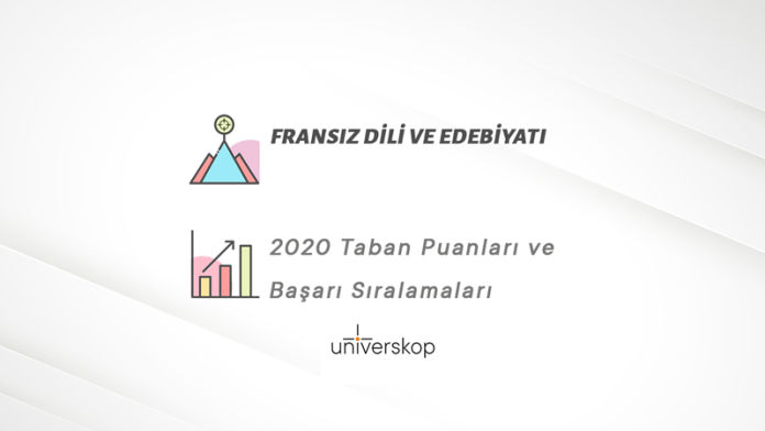 Fransız Dili ve Edebiyatı Taban Puanları ve Sıralamaları