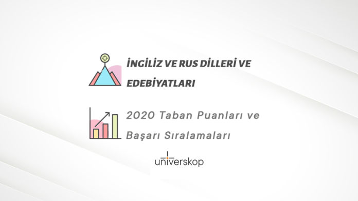 İngiliz ve Rus Dilleri ve Edebiyatları Taban Puanları ve Sıralamaları