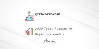 İşletme-Ekonomi Taban Puanları ve Sıralamaları