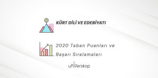 Kürt Dili ve Edebiyatı Taban Puanları ve Sıralamaları