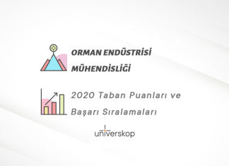 Orman Endüstrisi Mühendisliği Taban Puanları ve Sıralamaları