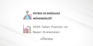 Petrol ve Doğalgaz Mühendisliği Taban Puanları ve Sıralamaları