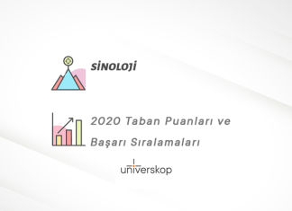 Sinoloji Taban Puanları ve Sıralamaları