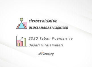 Siyaset Bilimi ve Uluslararası İlişkiler Taban Puanları ve Sıralamaları