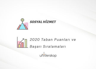 Sosyal Hizmet Taban Puanları ve Sıralamaları