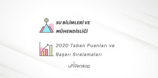 Su Bilimleri ve Mühendisliği Taban Puanları ve Sıralamaları