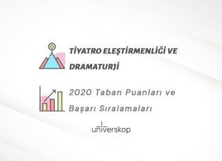 Tiyatro Eleştirmenliği ve Dramaturji Taban Puanları ve Sıralamaları