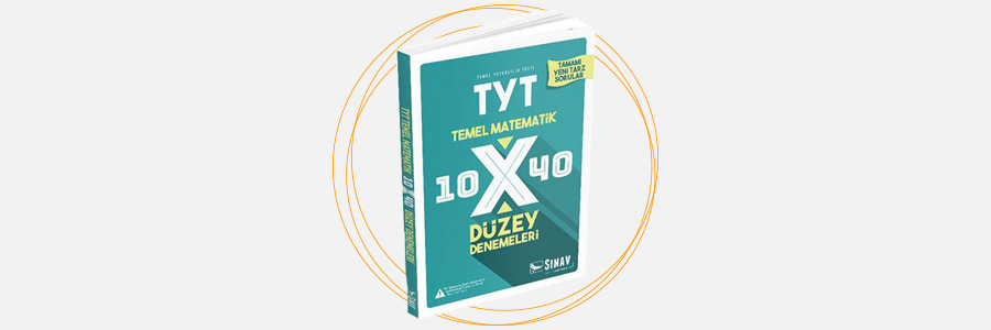 TYT Matematik 10x40 Düzey Denemeleri Sınav Dergisi Yayınları 1