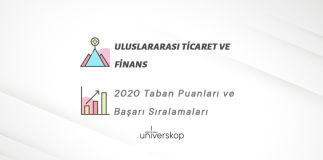 Uluslararası Ticaret ve Finans Taban Puanları ve Sıralamaları