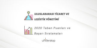 Uluslararası Ticaret ve Lojistik Yönetimi Taban Puanları ve Sıralamaları