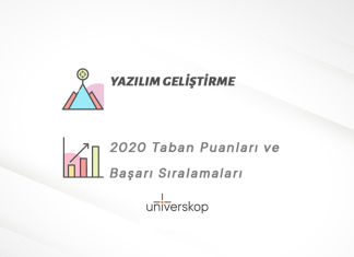 Yazılım Geliştirme Taban Puanları ve Sıralamaları