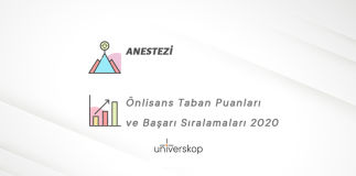 Anestezi 2 Yıllık Önlisans Taban Puanları ve Sıralamaları