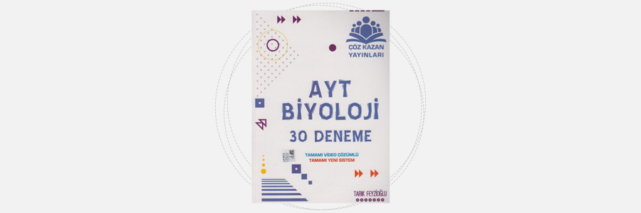 AYT Biyoloji 30 Deneme Çöz Kazan Yayınları 7