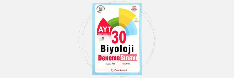 AYT Biyoloji 30 Deneme Sınavı Palme Yayınları 1