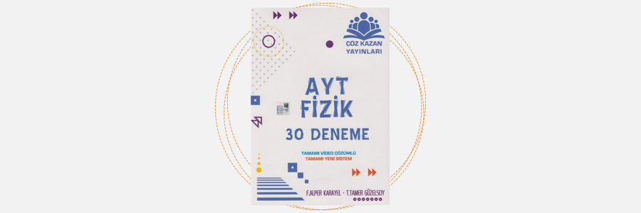 AYT Fizik 30 Deneme Çöz Kazan Yayınları 15