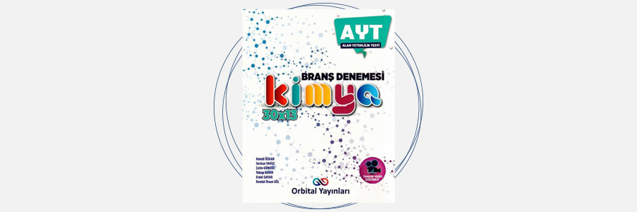 AYT Kimya 30x13 Branş Denemesi Orbital Yayınları 3