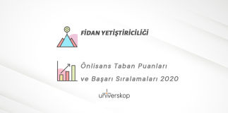 Fidan Yetiştiriciliği 2 Yıllık Önlisans Taban Puanları ve Sıralamaları