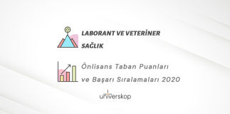 Laborant ve Veteriner Sağlık 2 Yıllık Önlisans Taban Puanları ve Sıralamaları