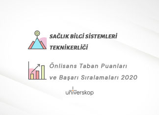 Sağlık Bilgi Sistemleri Teknikerliği 2 Yıllık Önlisans Taban Puanları ve Sıralamaları