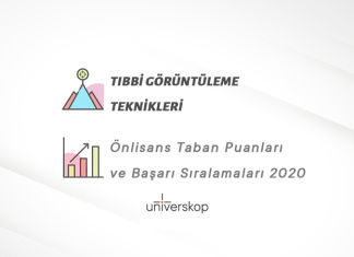 Tıbbi Görüntüleme Teknikleri 2 Yıllık Önlisans Taban Puanları ve Sıralamaları