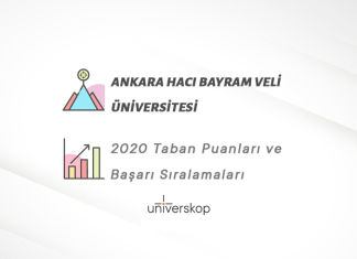 Ankara Hacı Bayram Veli Üniversitesi Taban Puanları ve Sıralamaları