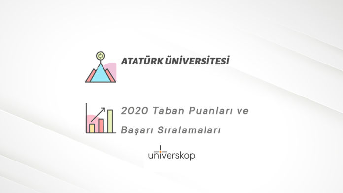 Atatürk Üniversitesi Taban Puanları ve Sıralamaları