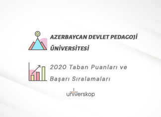 Azerbaycan Devlet Pedagoji Üniversitesi Taban Puanları ve Sıralamaları