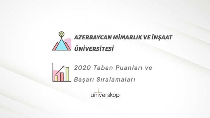 Azerbaycan Mimarlık Ve İnşaat Üniversitesi Taban Puanları ve Sıralamaları
