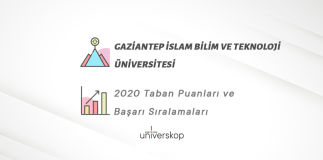 Gaziantep İslam Bilim Ve Teknoloji Üniversitesi Taban Puanları ve Sıralamaları