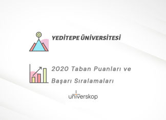 Yeditepe Üniversitesi Taban Puanları ve Sıralamaları