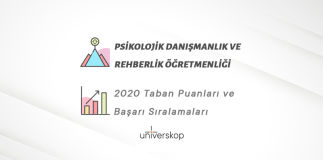 Psikolojik Danışmanlık ve Rehberlik Öğretmenliği Taban Puanları ve Sıralamaları