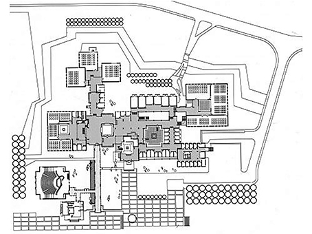 ODTÜ Mimarlık Fakültesi plan çizimi, Altuğ ve Behruz Çinici Arşivi
