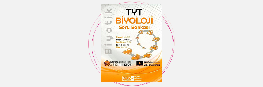 TYT Biyoloji Biyotik Soru Bankası Biyotik Yayınları 4