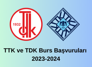 TTK ve TDK Burs Başvuruları 2023-2024